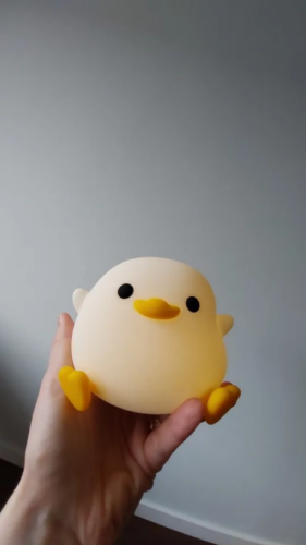 Cute Bean Duck Night Light, DoDo Duck Silicone Nursery Night Light photo review